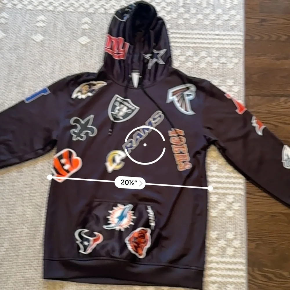 NFL league hoodie men’s size small - Picture 5 of 8